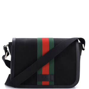 Gucci Web Flap Messenger Bag Techno #249129G89B
